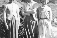 275: l-r Mary Mulrooney, Nell Ennis, Geraldine Norman. (circa 1956) [courtesy of Lorna Richardson]  - Mary daughter of James Mulrooney &amp;amp; Elizabeth Rodgers; Nell daughter of Vincent Ennis &amp;amp;  Mary Carroll; Geraldine daughter of Michael Norman &amp;amp; Elizabeth Counsel